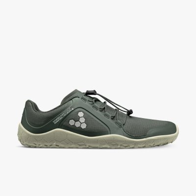 Vivobarefoot Men's Primus Trail II All Weather FG Outdoor Shoes - Charcoal USA [TKB123078]